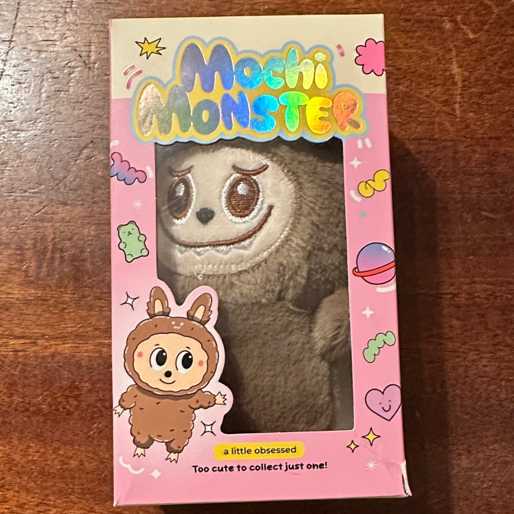 Mochi Monster Plush Toy tan brown